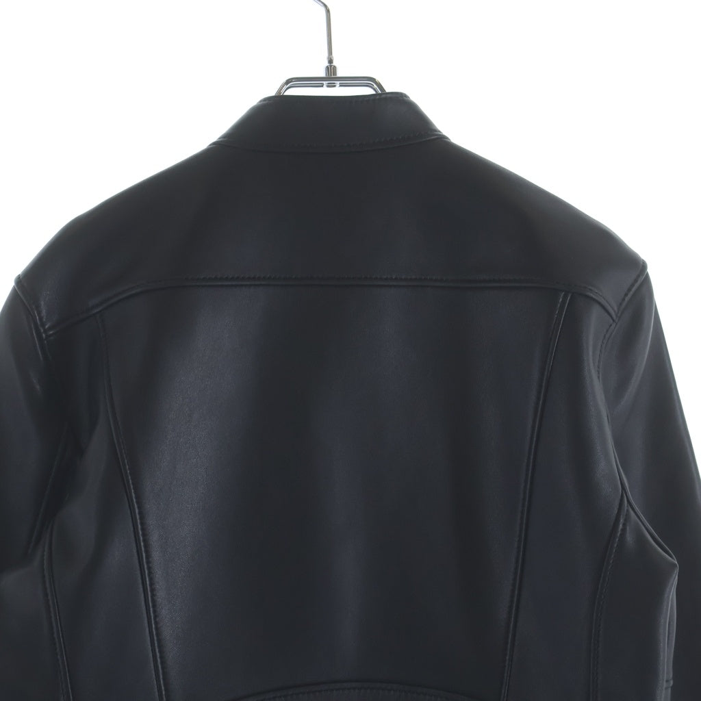 COACH(コーチ) シープスキン ダブルライダースジャケット レザージャケット ブラック F33830 レディース