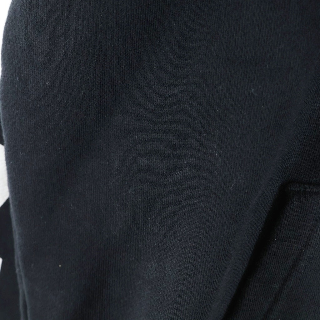 OFF-WHITE(オフホワイト) 22SS WAVE DIAG SLIM HOODIE ウェーブ ダイアグ スリム フーディー パーカー ブラック OMBB097S22FLE009