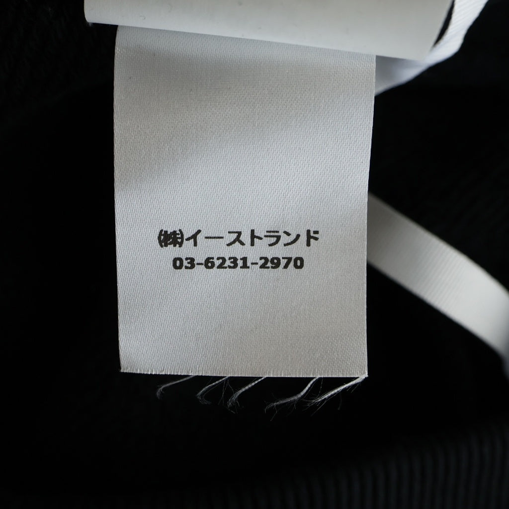 OFF-WHITE(オフホワイト) 22SS WAVE DIAG SLIM HOODIE ウェーブ ダイアグ スリム フーディー パーカー ブラック OMBB097S22FLE009