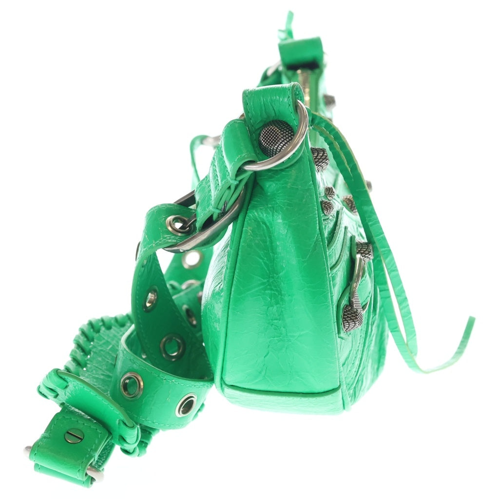 BALENCIAGA(バレンシアガ) LE CAGOLE XS ル カゴールXS ショルダーバッグ グリーン 671309 レディース