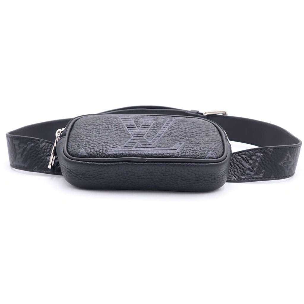 LOUIS VUITTON(ルイヴィトン) Sun Tulle Signature Pocket Bag MP282U サンチュール シグネチャーポケットウエストバッグ ネイビー