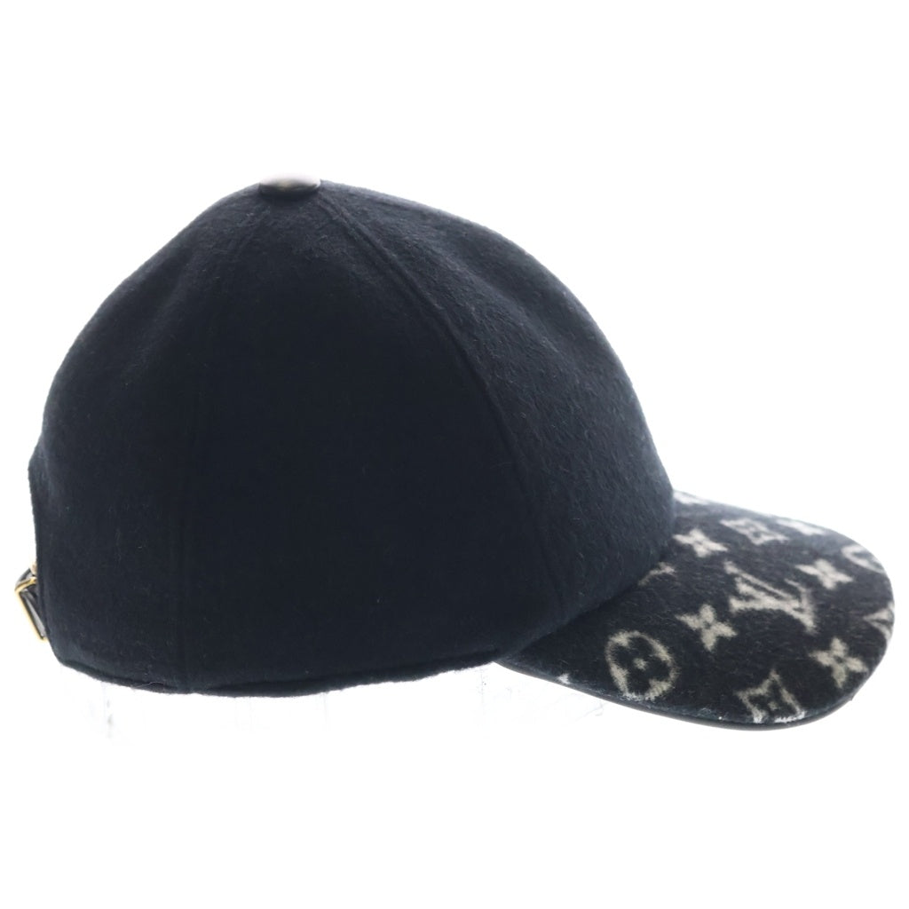 LOUIS VUITTON(ルイヴィトン) Monogram Endless Cap M7003M モノグラム ウールエンドレスキャップ 帽子 ブラック