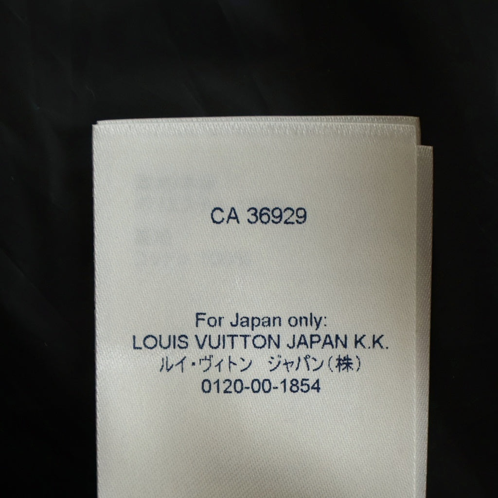 LOUIS VUITTON(ルイヴィトン) 21AW LVSE Quilted Hoodie RM212Q DH1 HLB50E モノグラム フラワーキルテッドジャケット ブラック