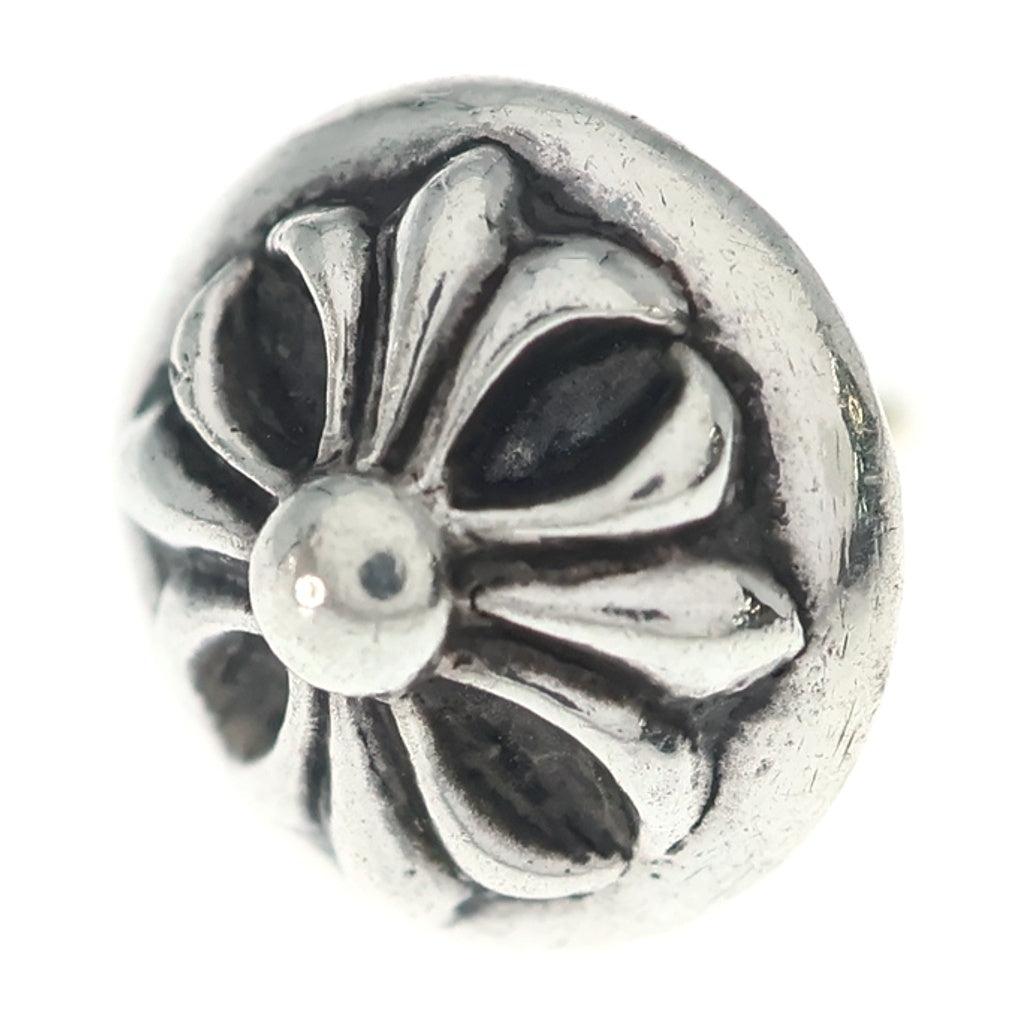 CHROME HEARTS(クロムハーツ) STUD CRSBLL クロスボールスタッドピアス シルバー BCA110