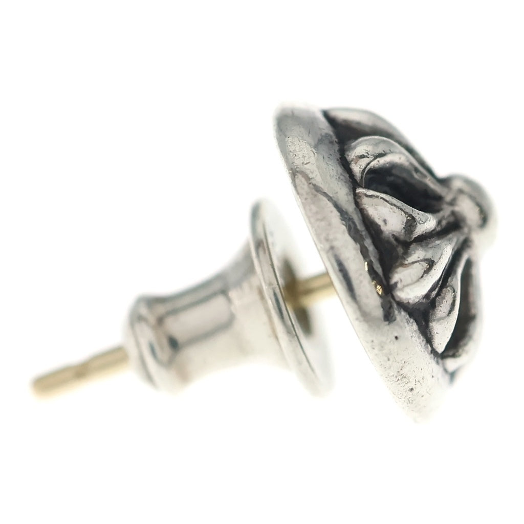 CHROME HEARTS(クロムハーツ) STUD CRSBLL クロスボールスタッドピアス シルバー BCA110