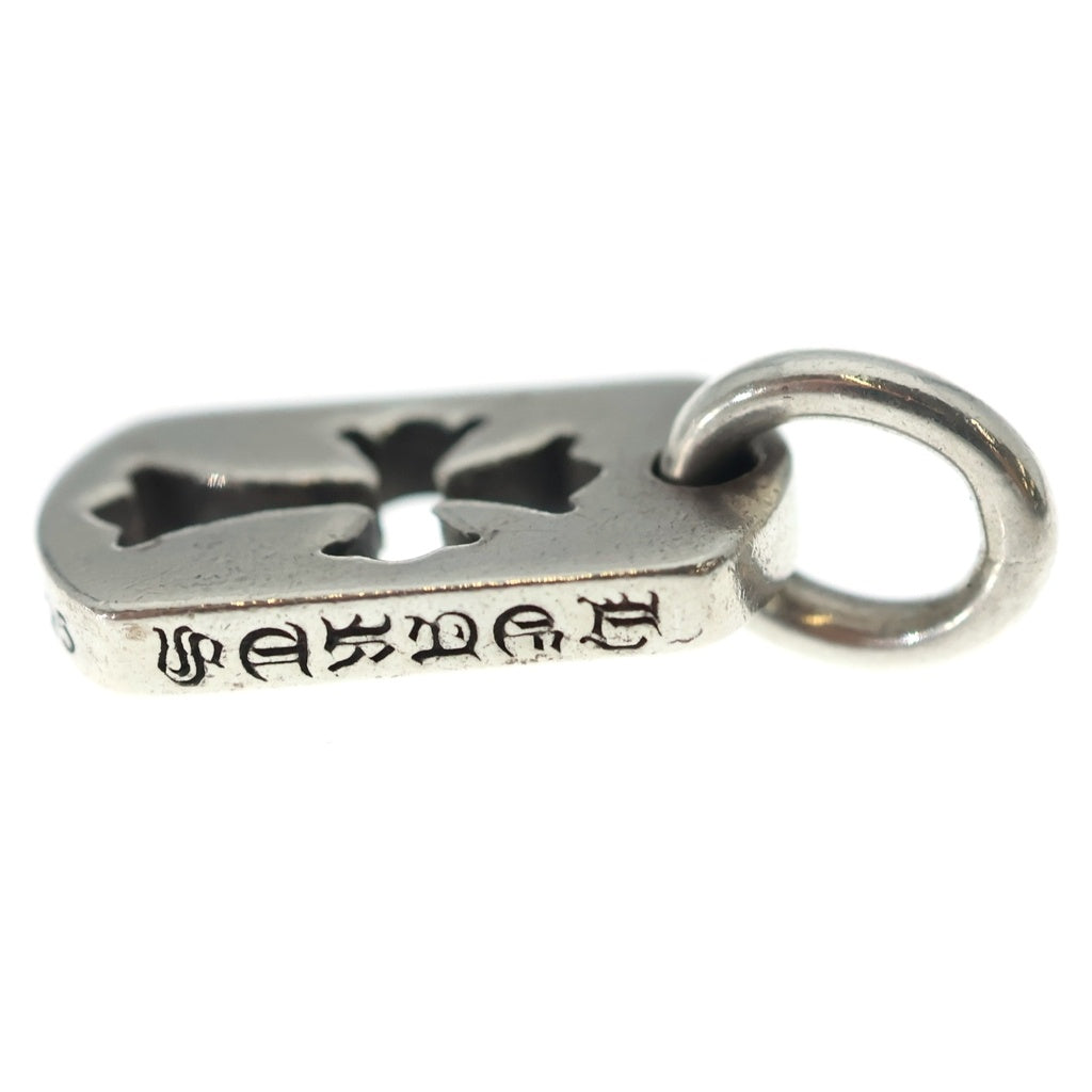 CHROME HEARTS(クロムハーツ) DT TNY CO CRS タイニーカットアウトクロスドッグタグ チャーム ペンダントトップ シルバー BCA252