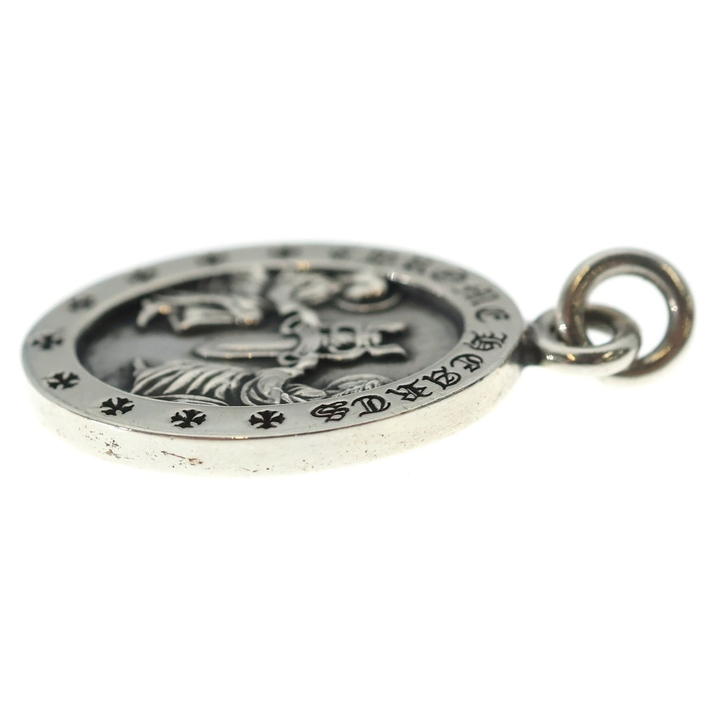 CHROME HEARTS(クロムハーツ) ANGEL MEDAL OVAL オーバルエンジェルメダル ペンダントトップ シルバー BCA207