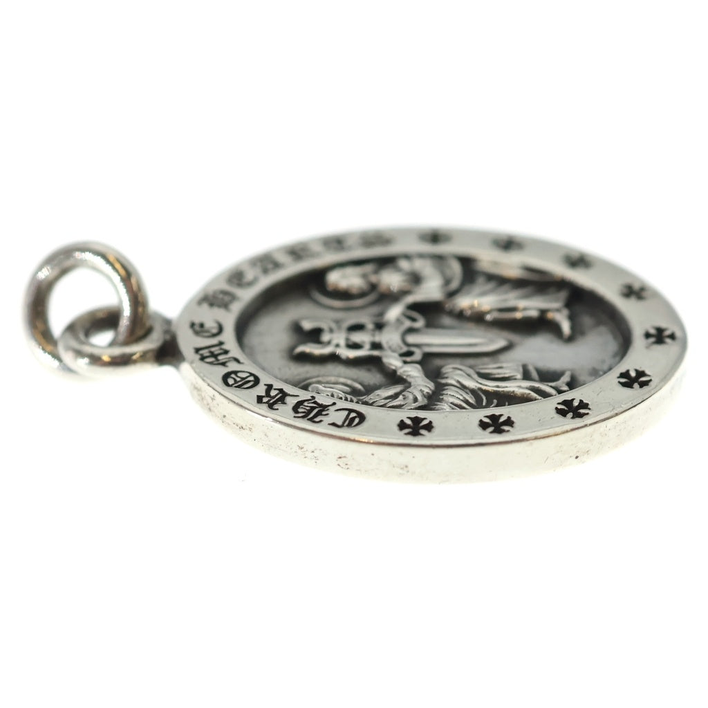 CHROME HEARTS(クロムハーツ) ANGEL MEDAL OVAL オーバルエンジェルメダル ペンダントトップ シルバー BCA207