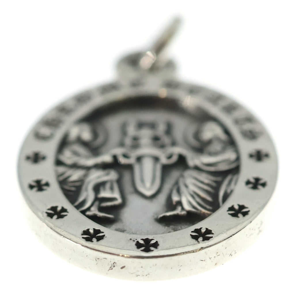 CHROME HEARTS(クロムハーツ) ANGEL MEDAL OVAL オーバルエンジェルメダル ペンダントトップ シルバー BCA207
