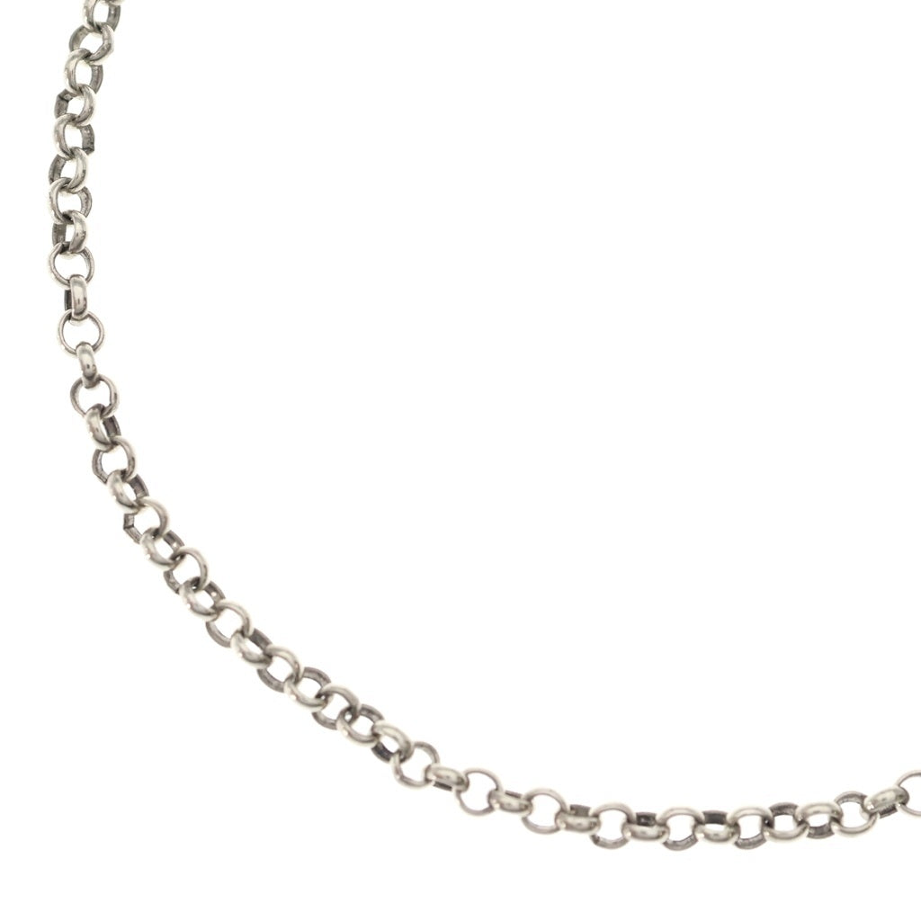 CHROME HEARTS(クロムハーツ) NECKCHAIN R18 ロールチェーンネックレス 18inch シルバー BCA083