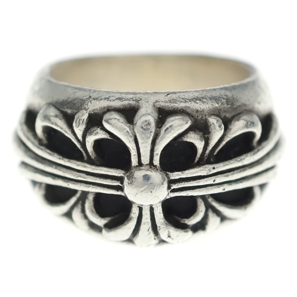 CHROME HEARTS(クロムハーツ) FLRL CRS フローラルクロス リング シルバー BCA346