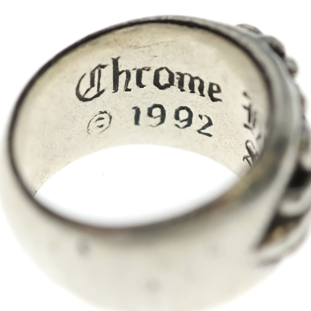 CHROME HEARTS(クロムハーツ) FLRL CRS フローラルクロス リング シルバー BCA346