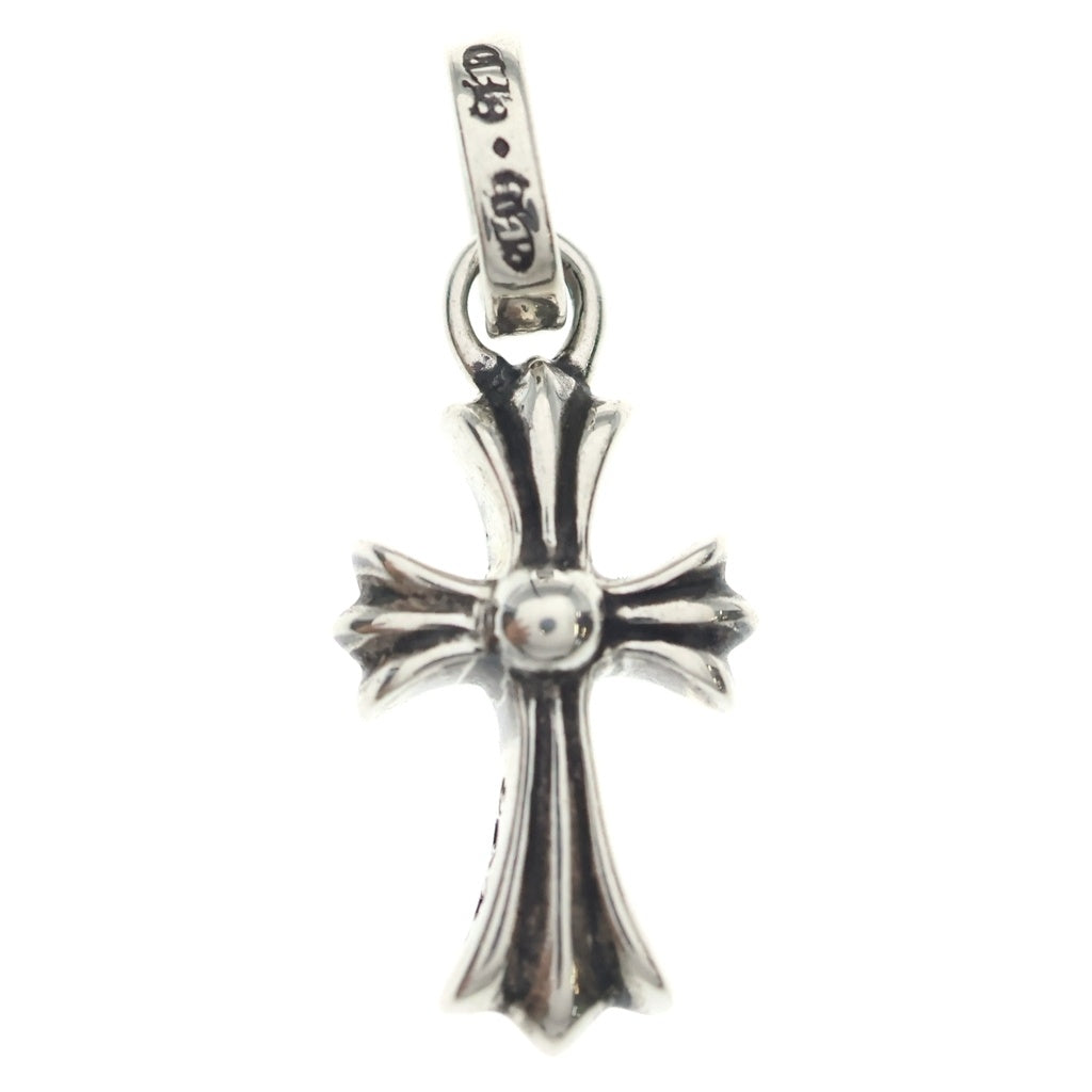CHROME HEARTS(クロムハーツ) CRS BBYFAT P DMND ベイビーファットクロス PAVEダイヤ ペンダントトップ シルバーBCA234