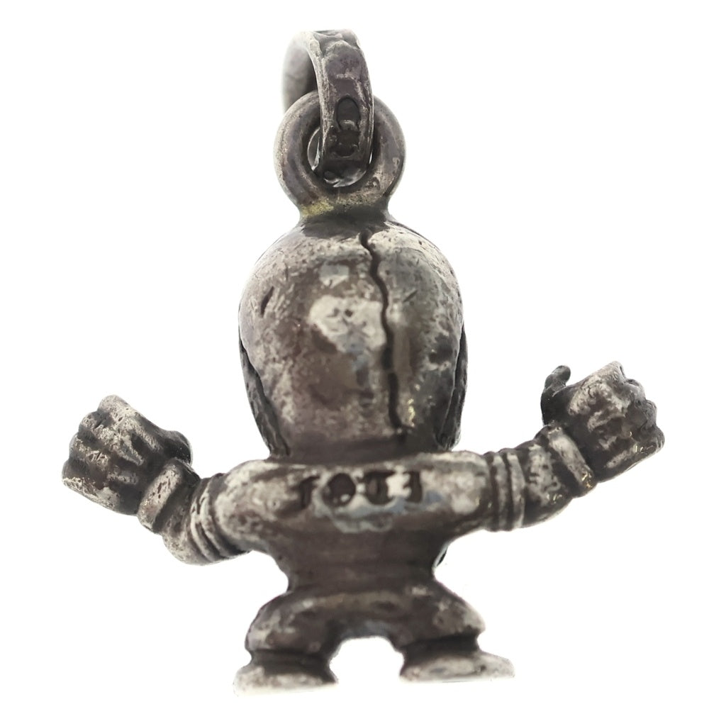 CHROME HEARTS(クロムハーツ) TINY FOTI HARRIS TEETER 2P DIA タイニーハリスティータ ダイヤ チャーム ペンダントトップ シルバー