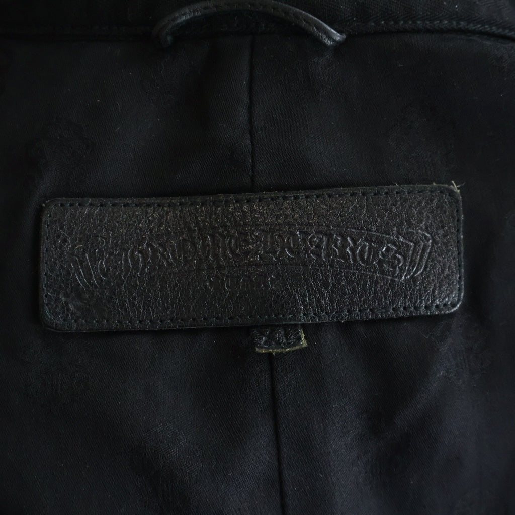 CHROME HEARTS(クロムハーツ) CHERRY BOMB チェリーボム クロスボールボタンミリタリージャケット ブラック