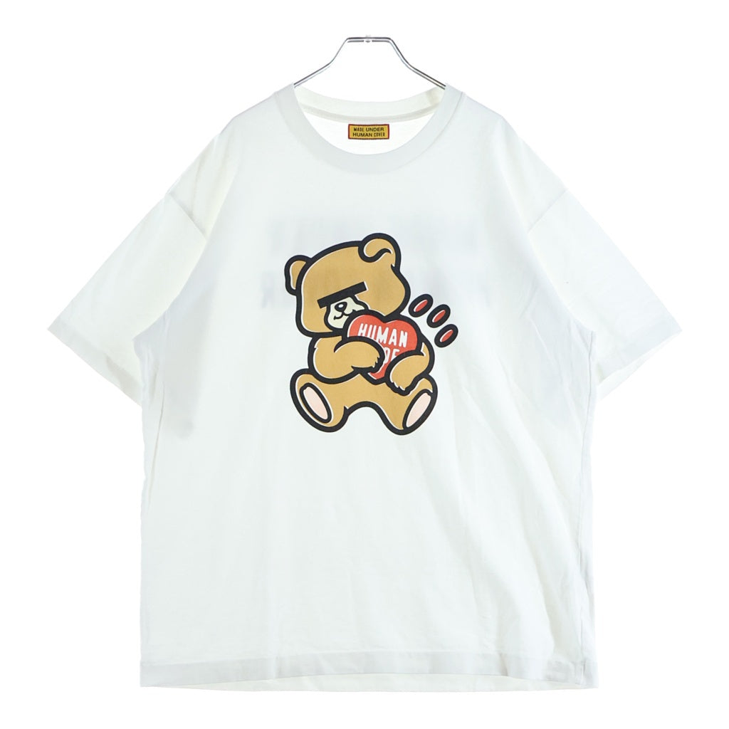HUMAN MADE(ヒューマンメイド) ×UNDERCOVER GRAPHIC T-SHIRT 両面プロント 半袖Tシャツカットソー ホワイト