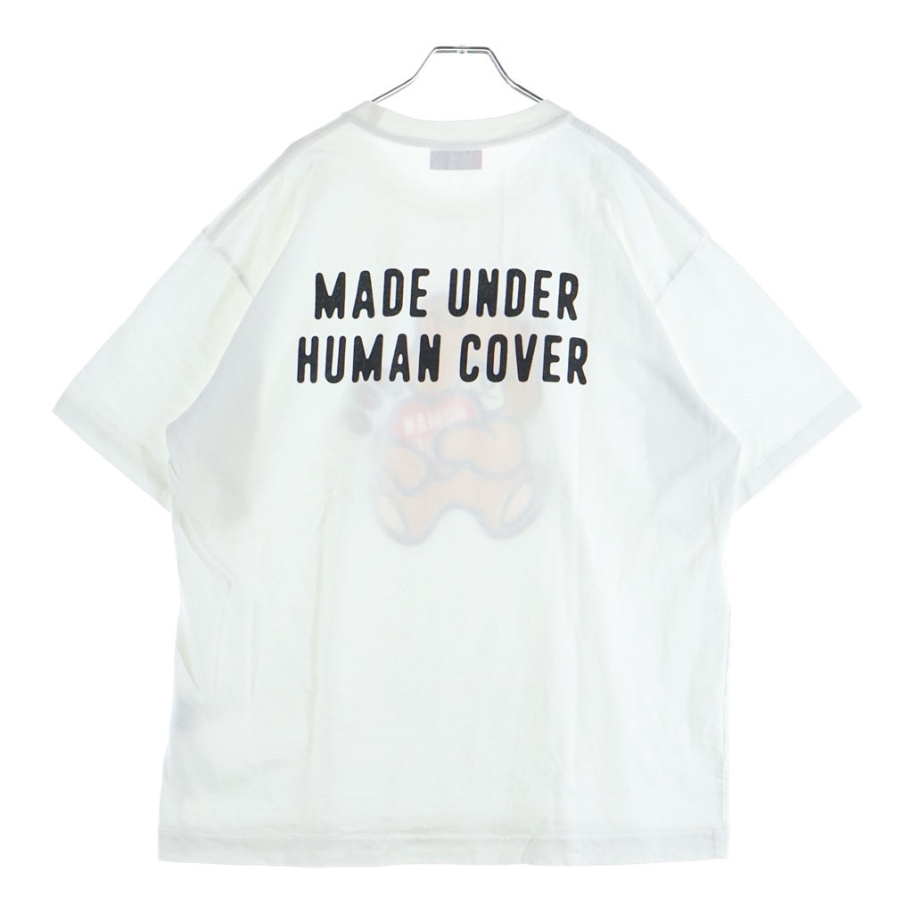 HUMAN MADE(ヒューマンメイド) ×UNDERCOVER GRAPHIC T-SHIRT 両面プロント 半袖Tシャツカットソー ホワイト