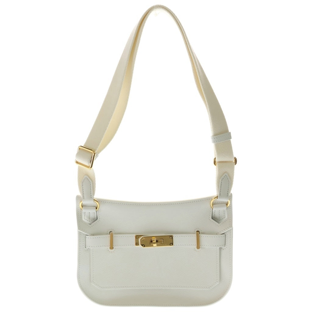 HERMES(エルメス) ジピシーエールミニ スイフトニューホワイト ゴールド金具 ホワイト レディース