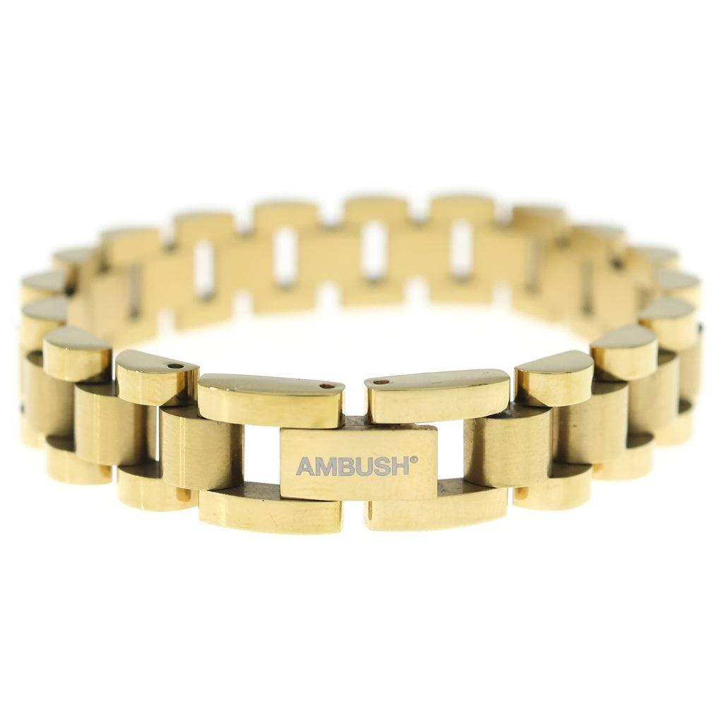 AMBUSH(アンブッシュ) Rollie Chain Bracelet チェーンブレスレット ゴールド