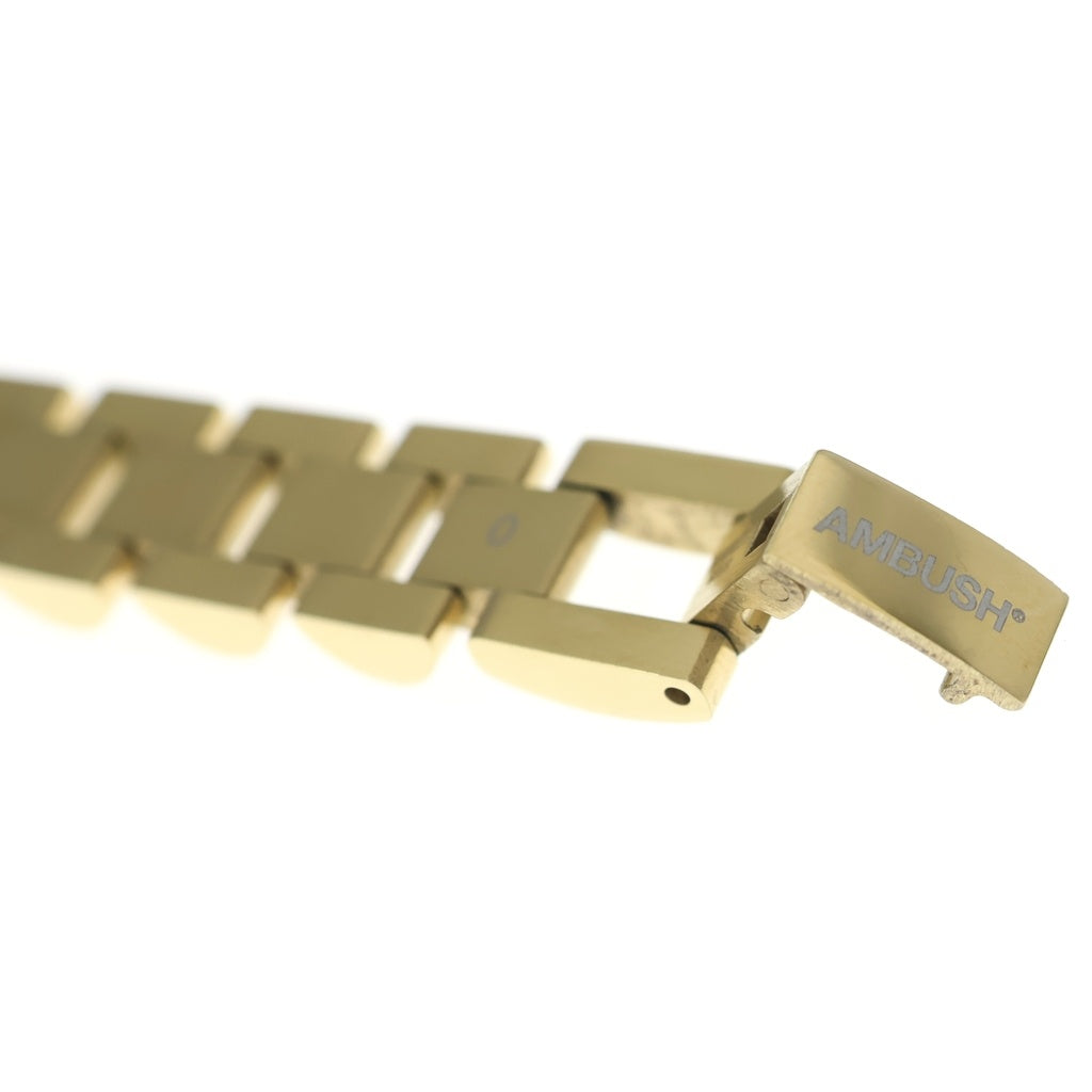 AMBUSH(アンブッシュ) Rollie Chain Bracelet チェーンブレスレット ゴールド
