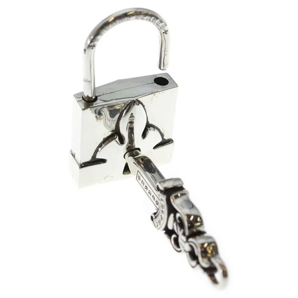 CHROME HEARTS(クロムハーツ) PADLOCK FLERKNEE パドロックフレアニー ダブルダガーキー 南京錠 シルバー