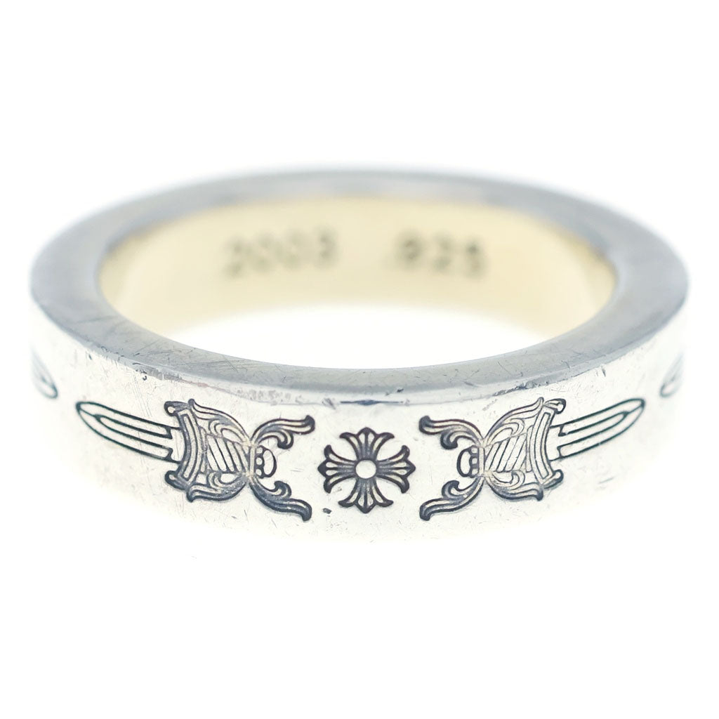 CHROME HEARTS(クロムハーツ) 6mm SPACER DAGGER 6mmスペーサーリング ダガー シルバーBCA335