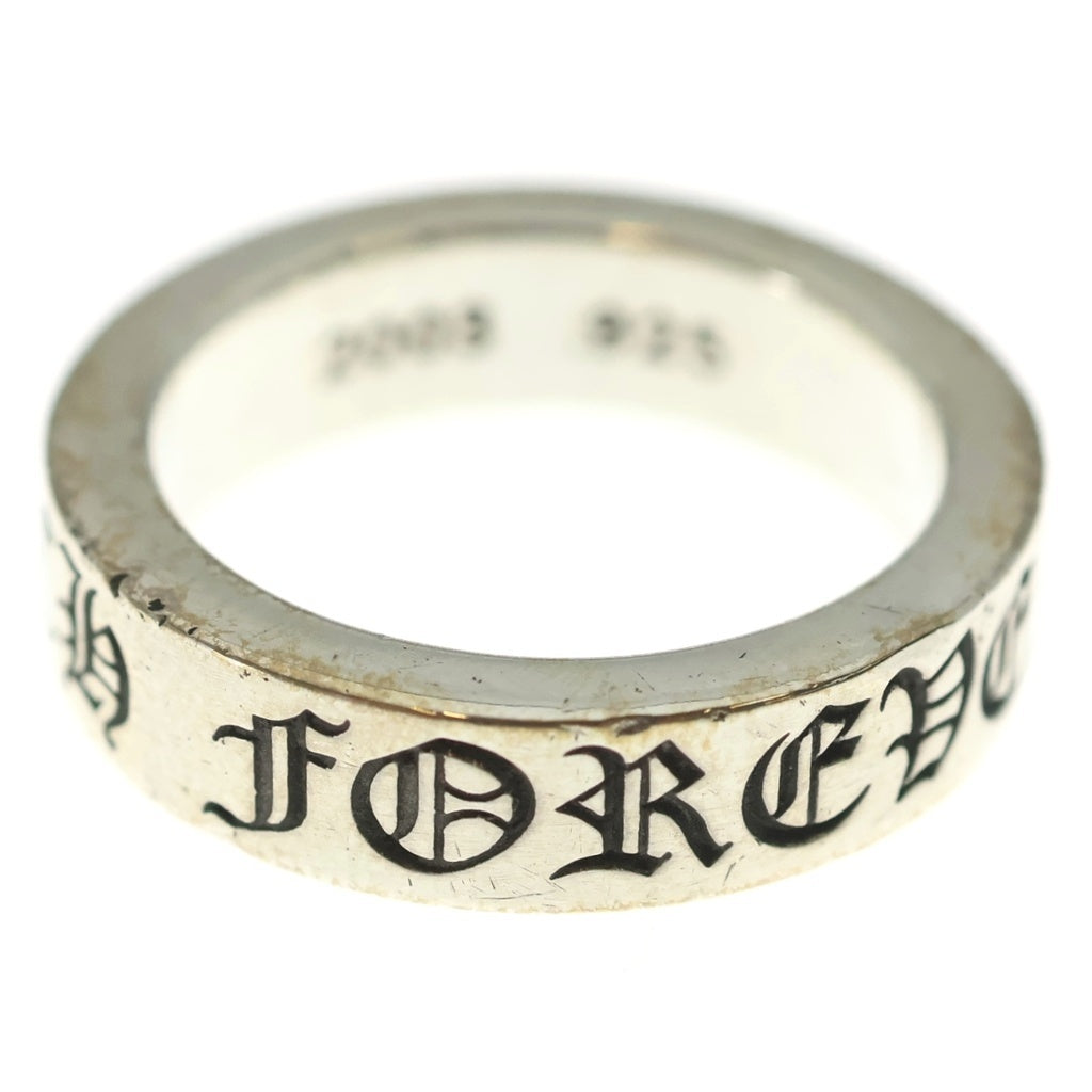 CHROME HEARTS(クロムハーツ) 6mm SPACER FOREVER 6mmスペーサーリング フォーエバーシルバーBCA337