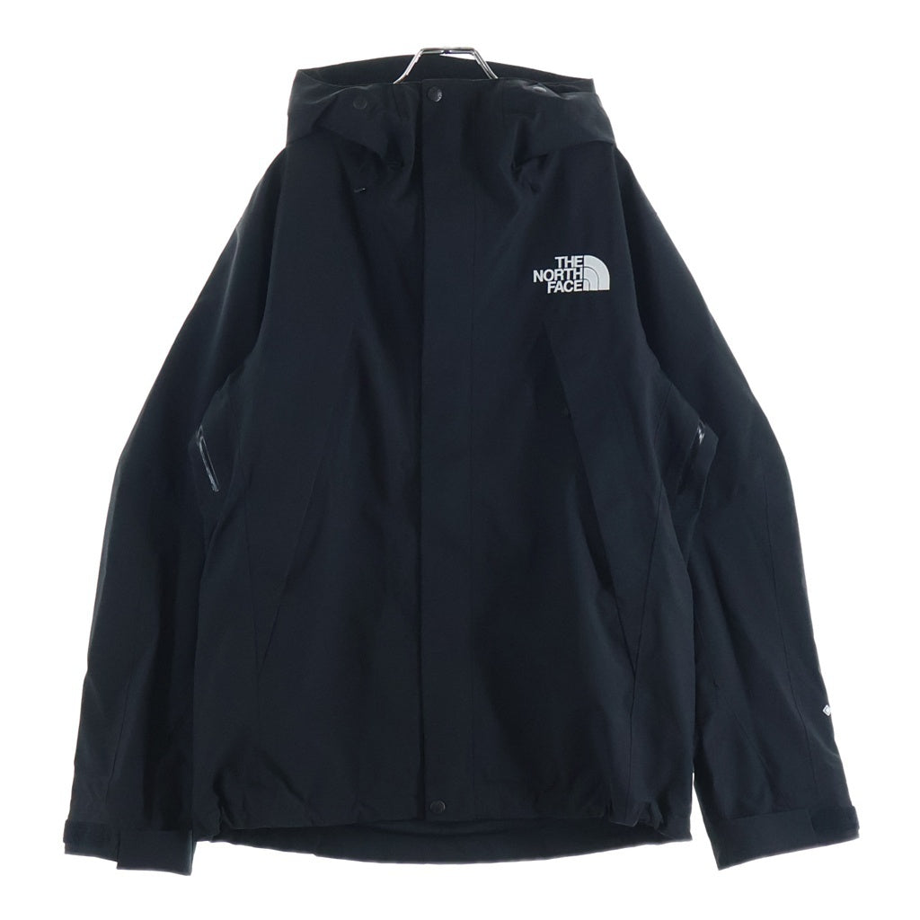 THE NORTH FACE(ザノースフェイス) MOUNTAIN JACKET マウンテンジャケット ロゴ刺繍ナイロンジャケット ブラック NP61800
