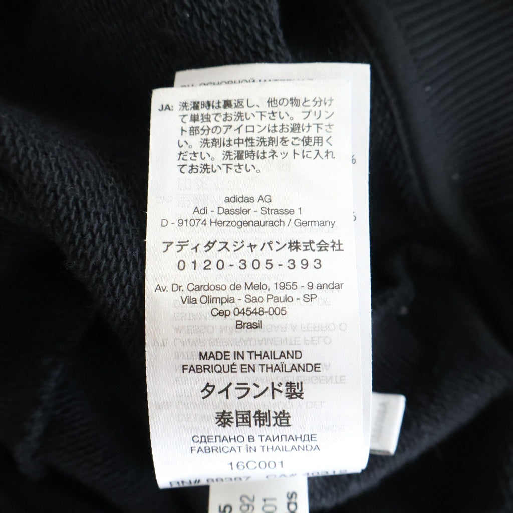 Y-3(ワイスリー) MERCEDES-AMG PETRONAS FORMULA 1 TEAM TEAM HOODIE メルセデスAMG プルオーバーパーカー ブラック KR2392