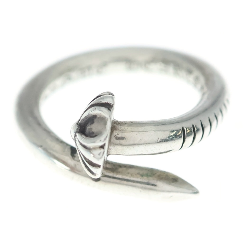 CHROME HEARTS(クロムハーツ) NAIL CRSBALL ネイル クロスボール リング シルバー BCA349