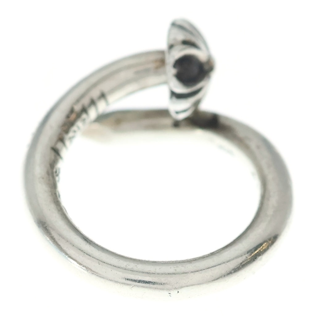 CHROME HEARTS(クロムハーツ) NAIL CRSBALL ネイル クロスボール リング シルバー BCA349
