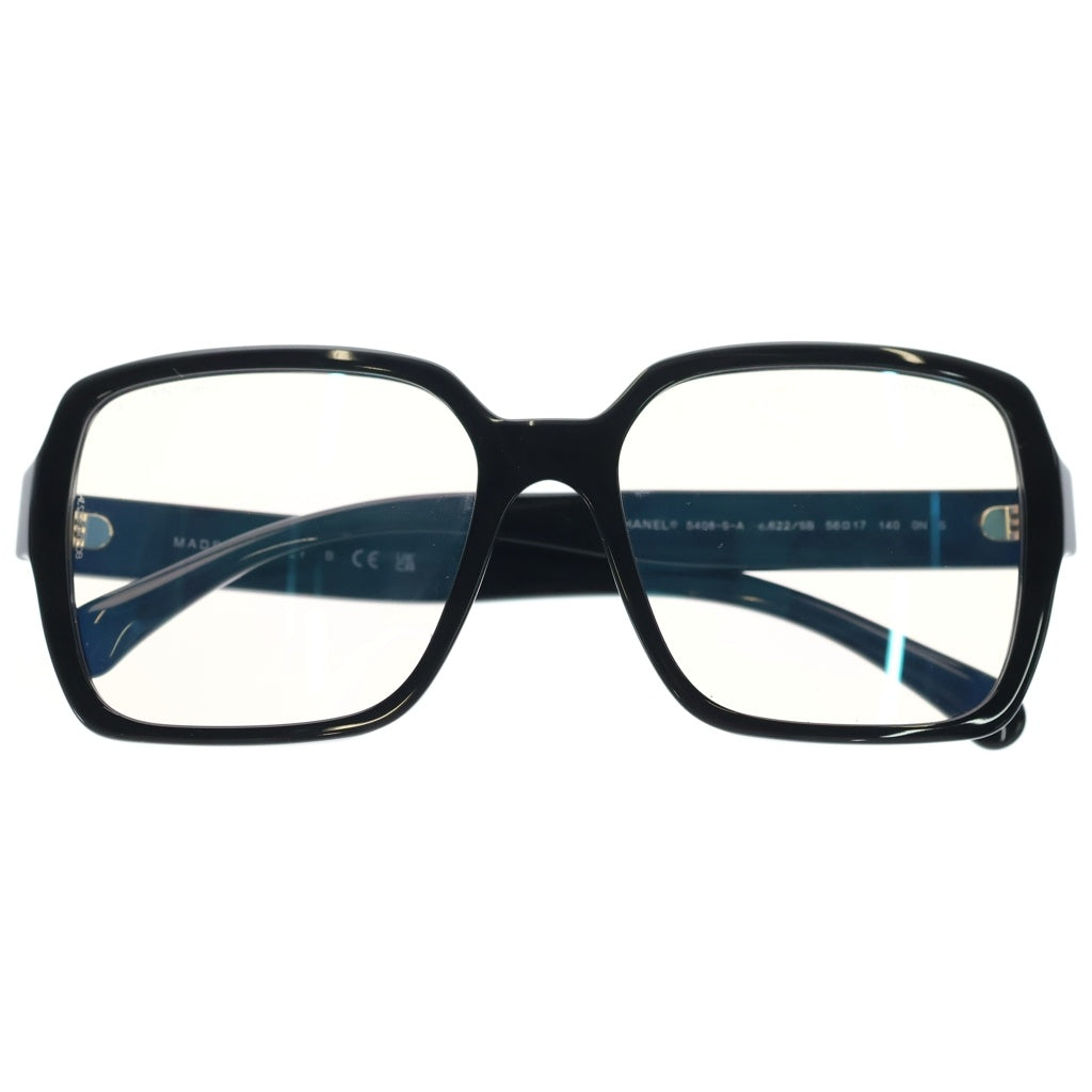 CHANEL(シャネル) ロゴスクエアシェイプサングラス 眼鏡 5408-S ブラック
