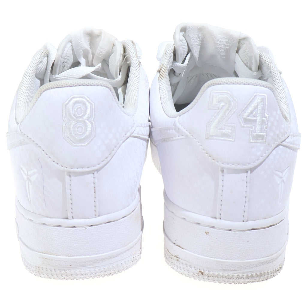 NIKE(ナイキ) Kobe Bryant AIR FORCE 1 LOW コービー・ブライアント エアフォース 1 ローカットスニーカー ホワイト US7/25cm IB0018-100