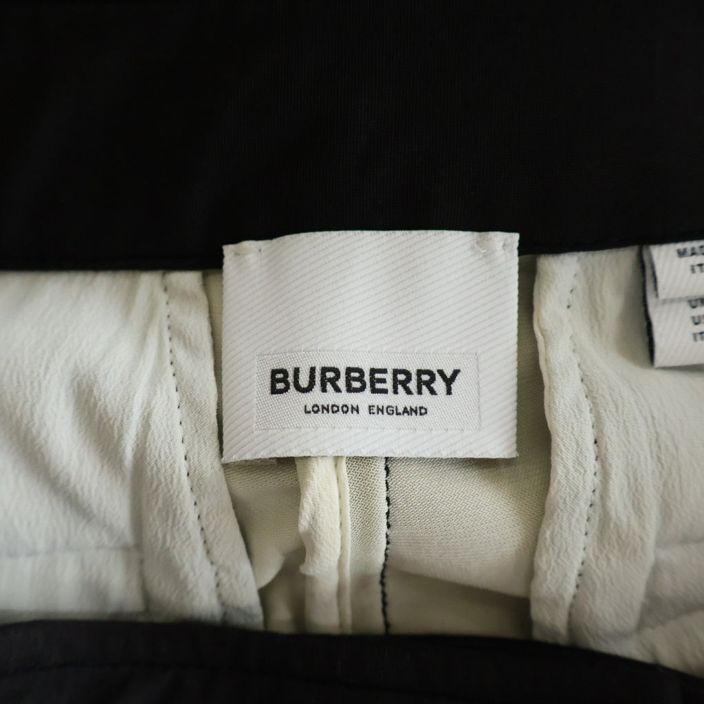 BURBERRY LONDON(バーバリーロンドン) ベルテッドタックスラックス 4564274 ブラック レディース