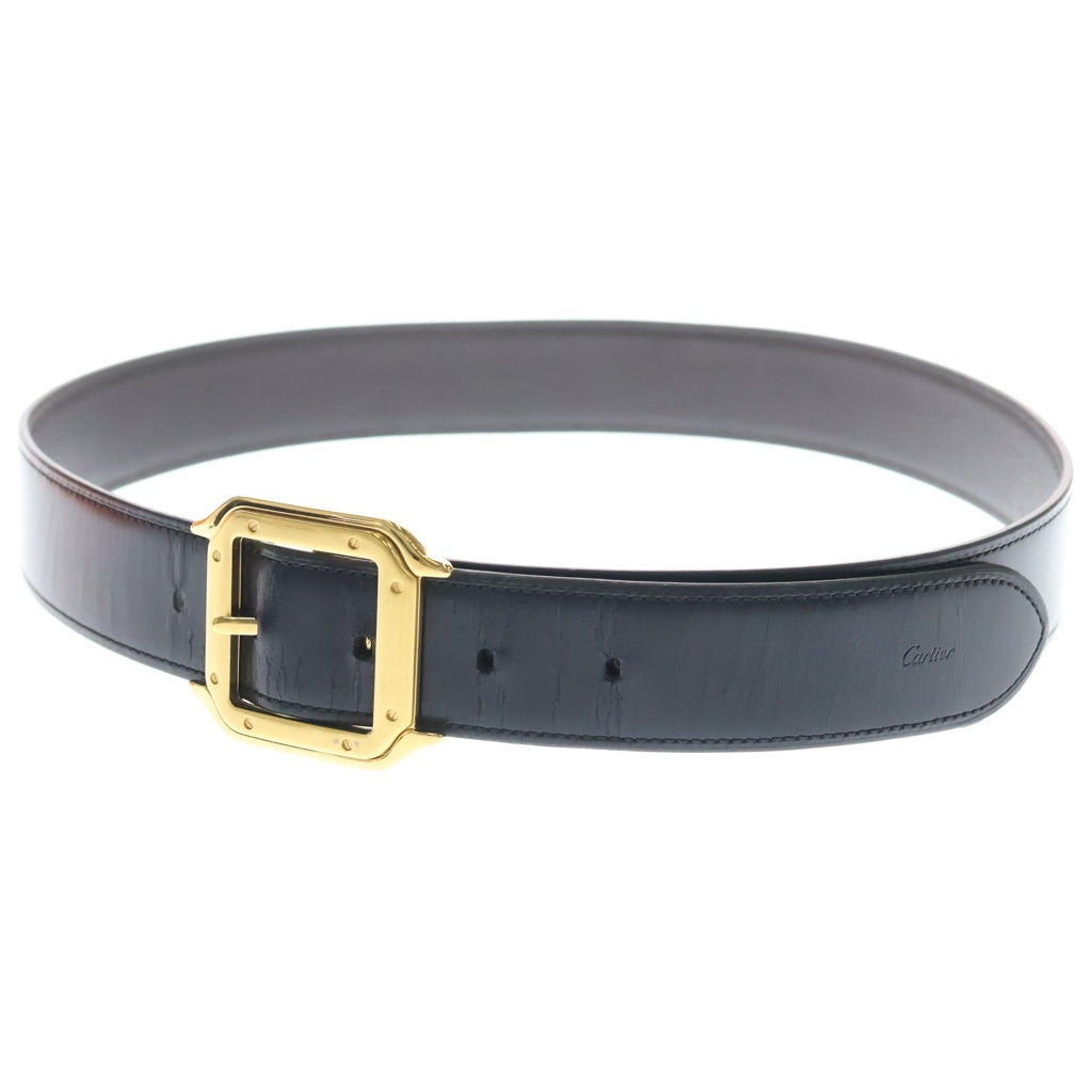 Cartier(カルティエ) サントス ドゥ ベルト ブラック/ゴールド