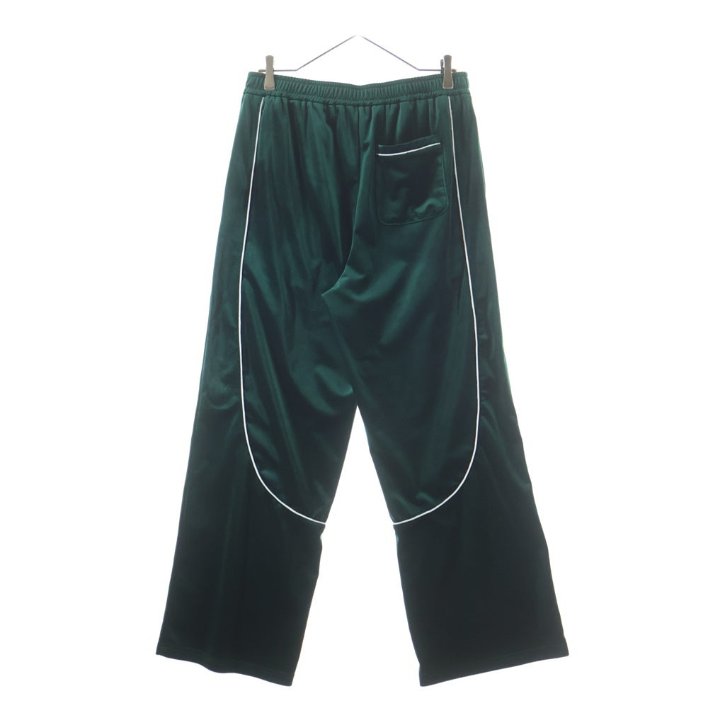 BREATH(ブレス) SCRIPT LOGO PIPING VELOUR PANTS スクリプト ロゴ パイピング ベロア パンツ グリーン BR25SSーP1021