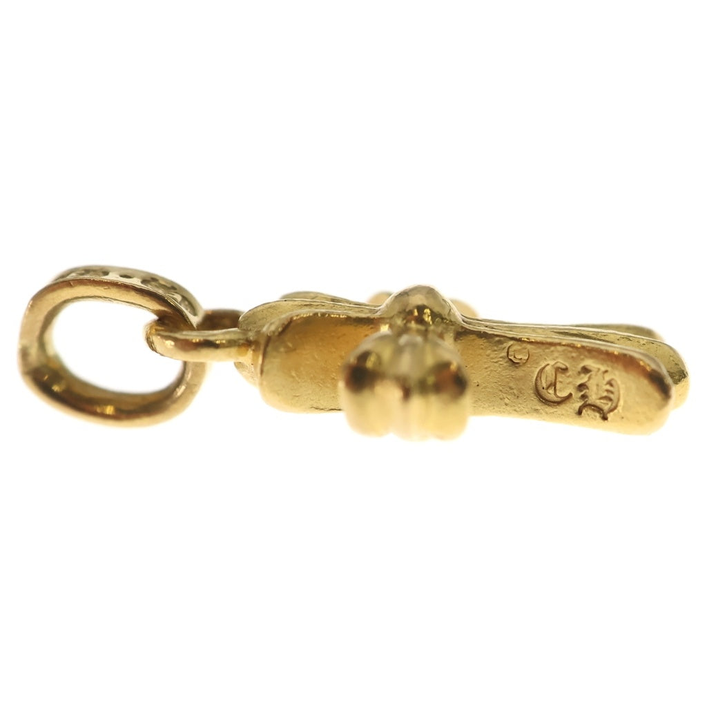 CHROME HEARTS(クロムハーツ) 22K CRS BBYFAT ベイビーファットクロス ペンダントトップ ゴールドBCA037
