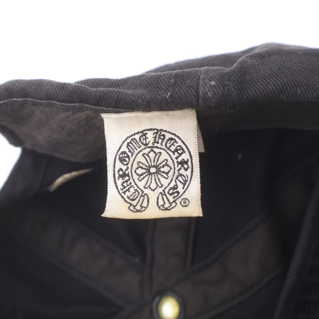 CHROME HEARTS(クロムハーツ) OLD TRUCKER CAP オールドトラッカーキャップ ヴァインダガー刺繍 帽子 ブラック