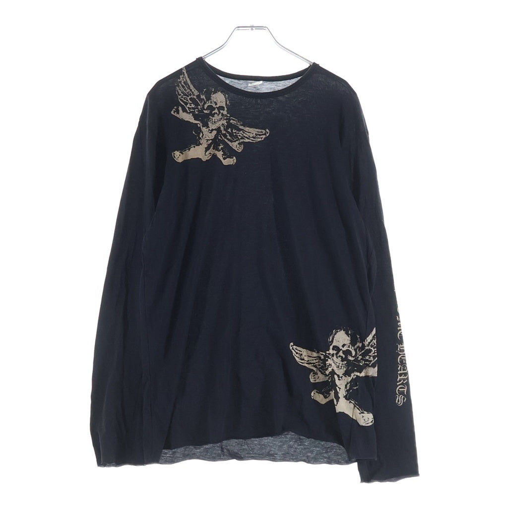 CHROME HEARTS(クロムハーツ) FOTI GRAPHIC LOND SLEEVE T-SHIRT フォティ グラフィックプリント ロングスリーブTシャツ ブラック