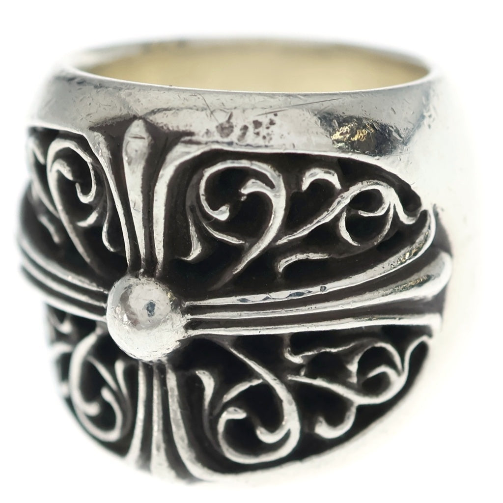CHROME HEARTS(クロムハーツ) CLASSIC OVAL クラシックオーバルクロス リング シルバー BCA340