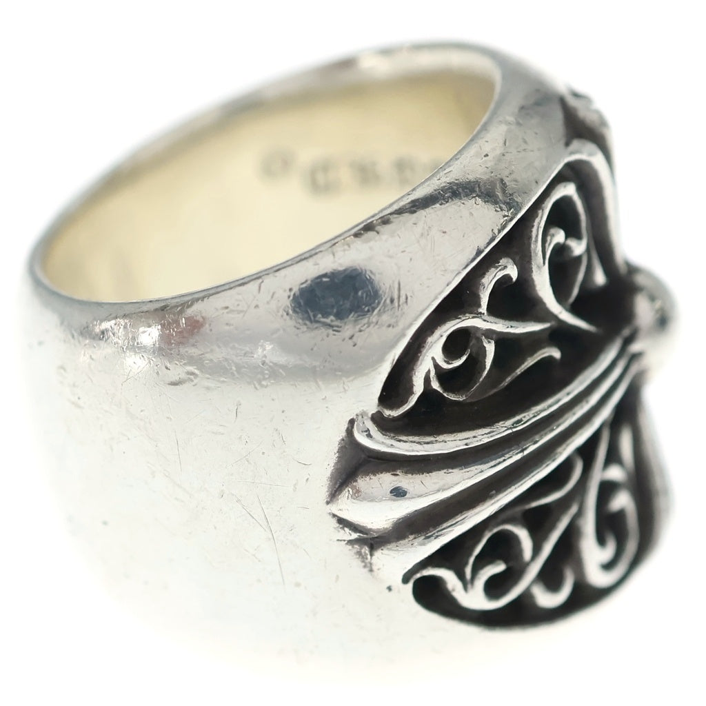 CHROME HEARTS(クロムハーツ) CLASSIC OVAL クラシックオーバルクロス リング シルバー BCA340