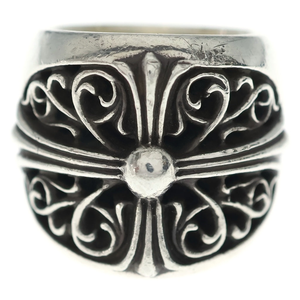 CHROME HEARTS(クロムハーツ) CLASSIC OVAL クラシックオーバルクロス リング シルバー BCA340