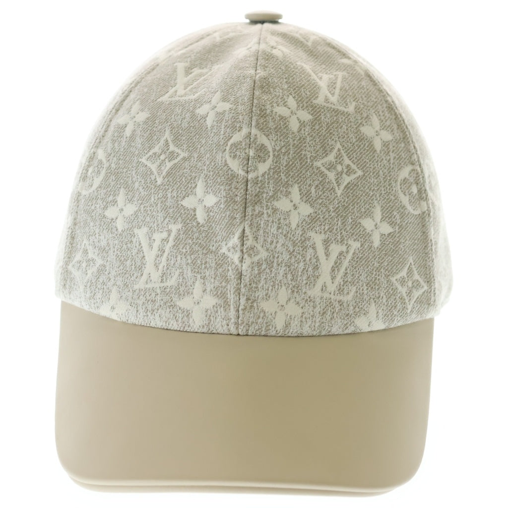 LOUIS VUITTON(ルイヴィトン) ルイヴィトン モノグラム ジャガードデニム キャップ M7059M ホワイト/ベージュ