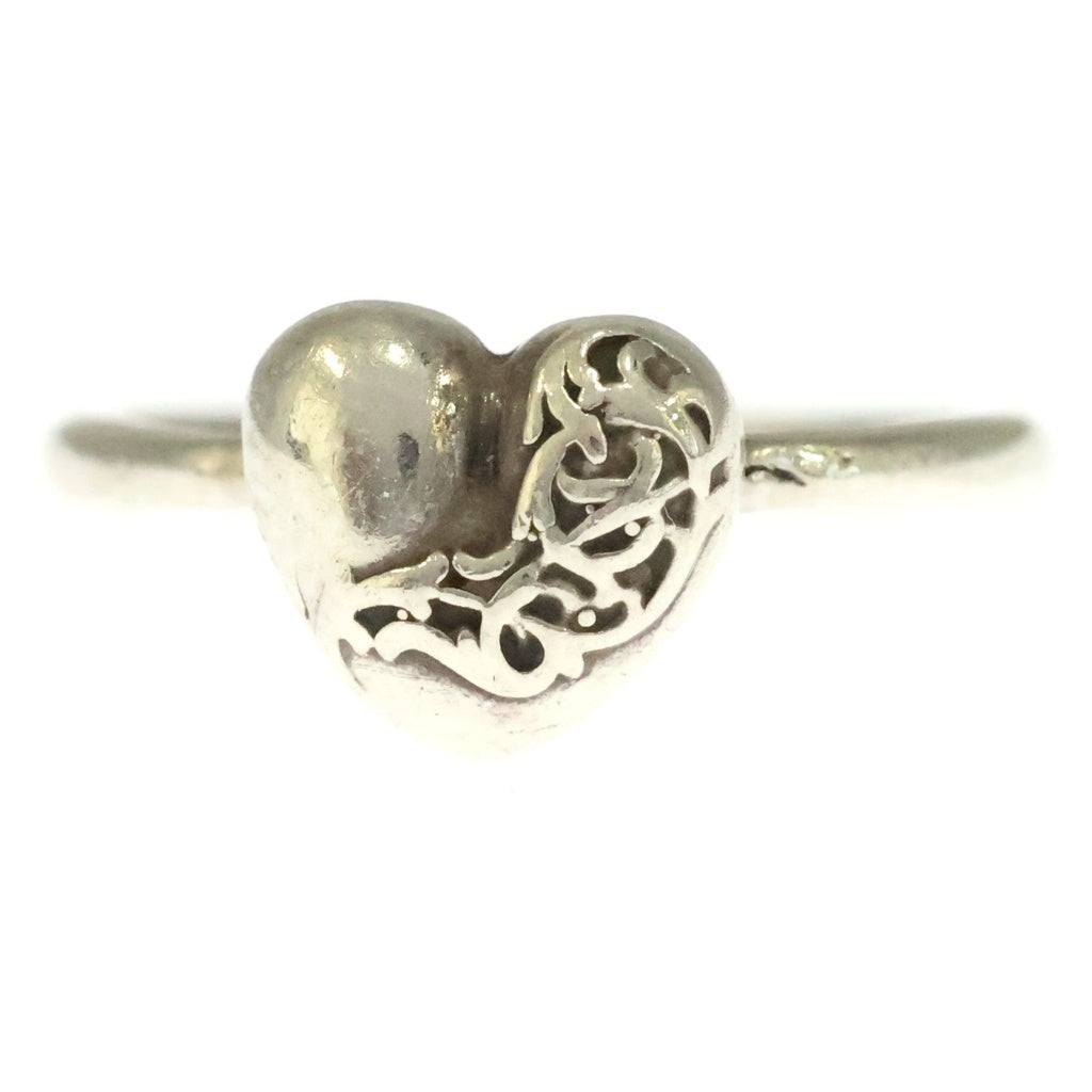 CHROME HEARTS(クロムハーツ) BUBBLGM HEART バブルガム ハート リング シルバー