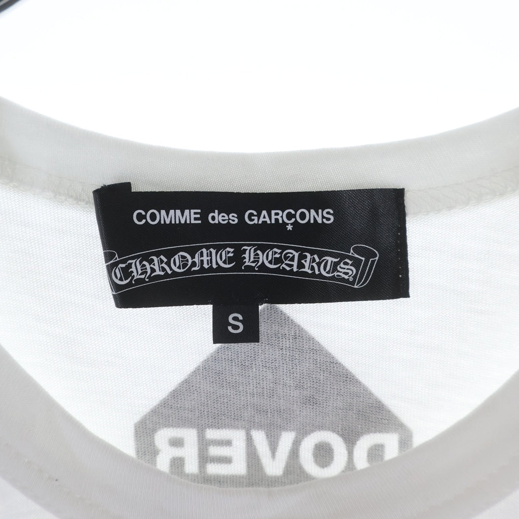 CHROME HEARTS(クロムハーツ) ×Dover Street Market T-Shirt コムデギャルソン ドーバーストリートマーケット 半袖Tシャツ カットソー ホワイト
