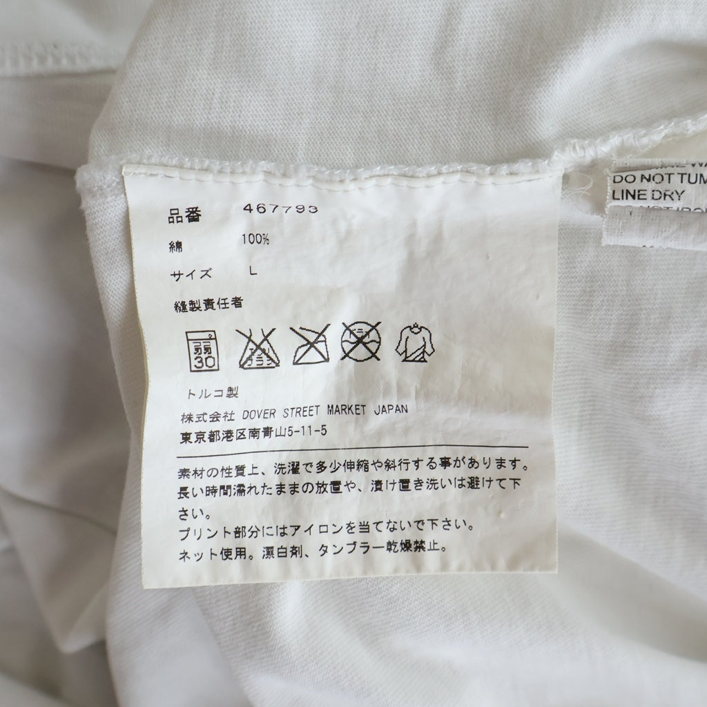 CHROME HEARTS(クロムハーツ) ×COMME des GARCONS Dover Street Market T-Shirt コムデギャルソン ドーバーストリートマーケット 半袖Tシャツ カットソー ホワイト
