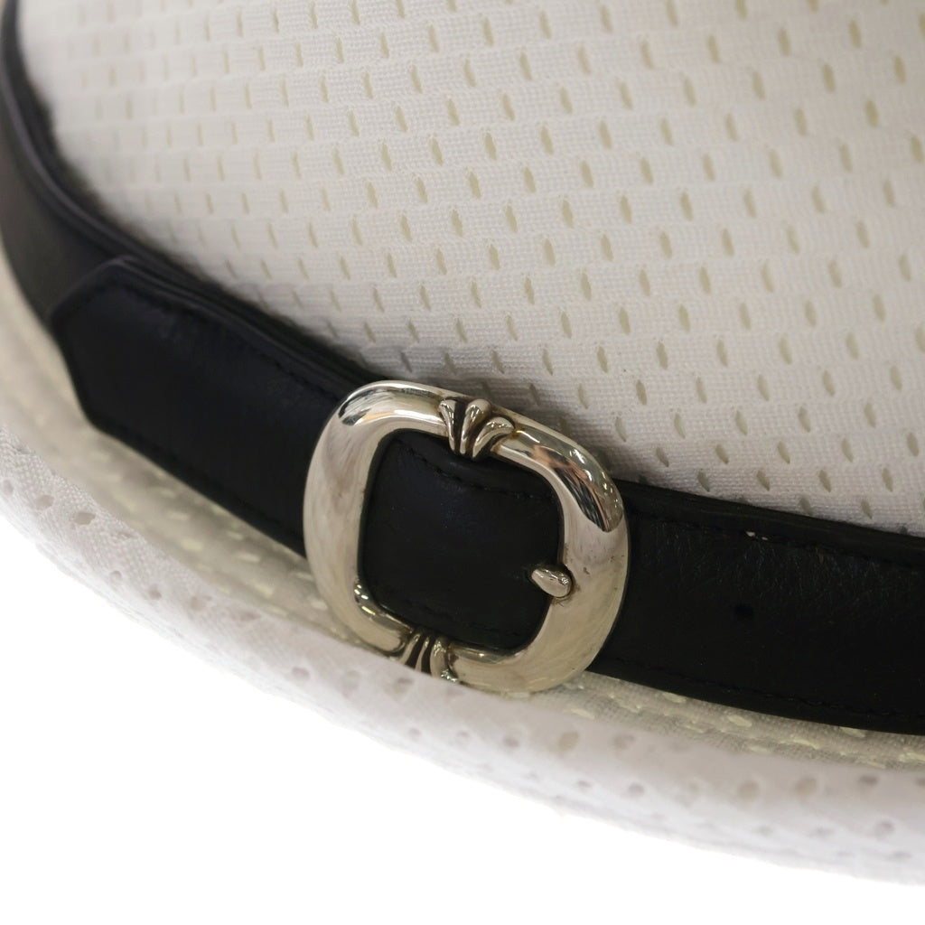 CHROME HEARTS(クロムハーツ) MESH OVAL HAT メッシュ オーバルクロス ハット 帽子 ホワイト