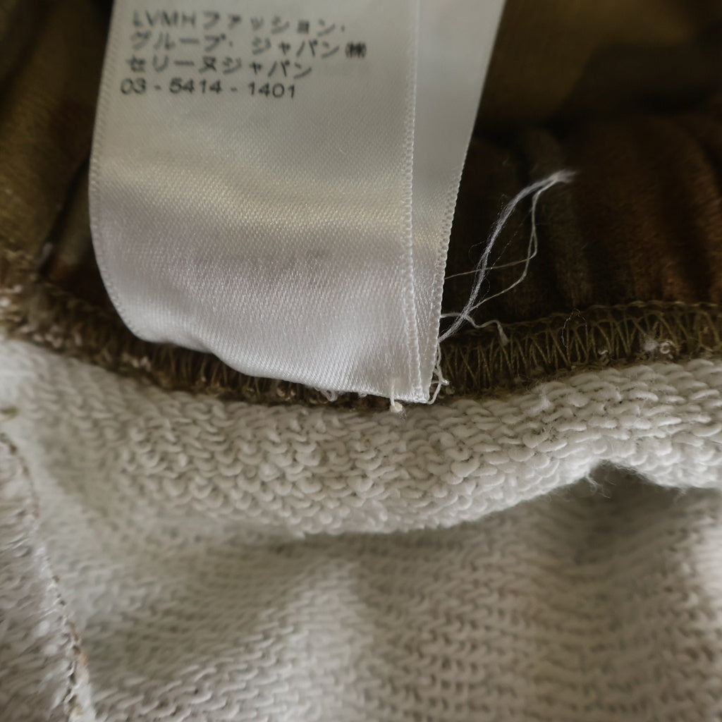 CELINE(セリーヌ) 22SS カモフラ ロゴプリントスウェットショーツ ハーフパンツ 2Z156247Q ブラウン/グリーン