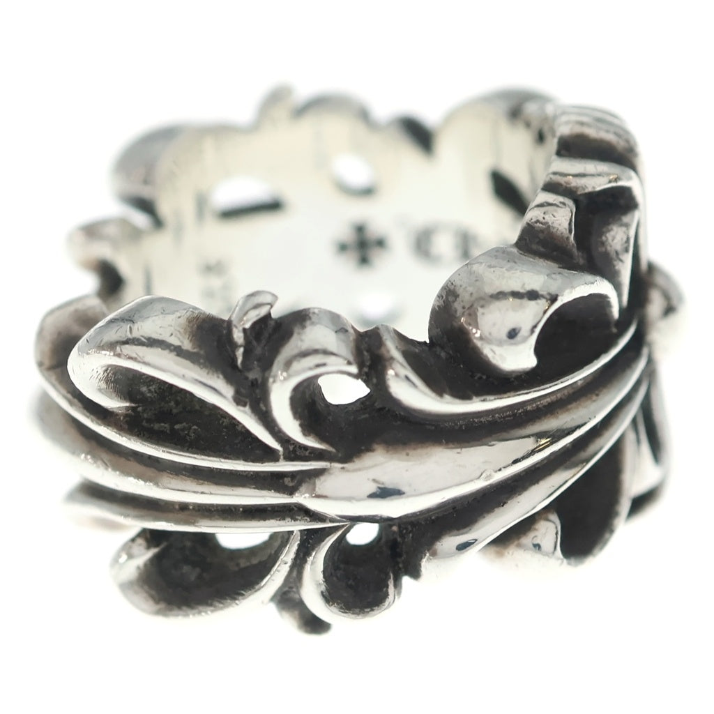 CHROME HEARTS(クロムハーツ) DBL FLRL CRS ダブルフローラルクロス リング シルバー BCA390