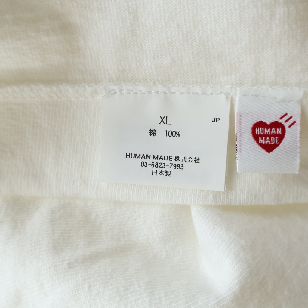 HUMAN MADE(ヒューマンメイド) HEART BADGE T-SHIRT ハートバッジ半袖Tシャツ HM30CS5085 ホワイト